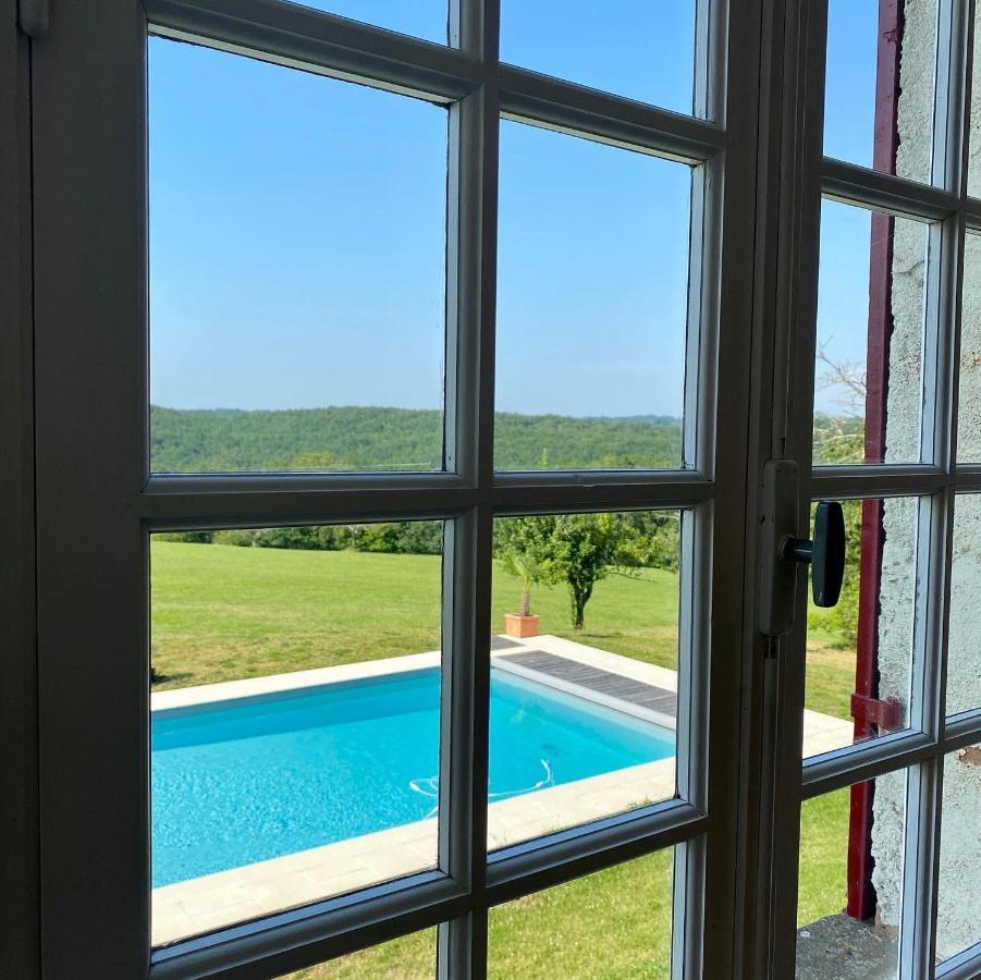 Domaine De Cazal - Gite 2 Pers Avec Piscine Au Coeur De 26 Hectares De Nature Preservee Vila Saint-Cyprien  Exterior foto