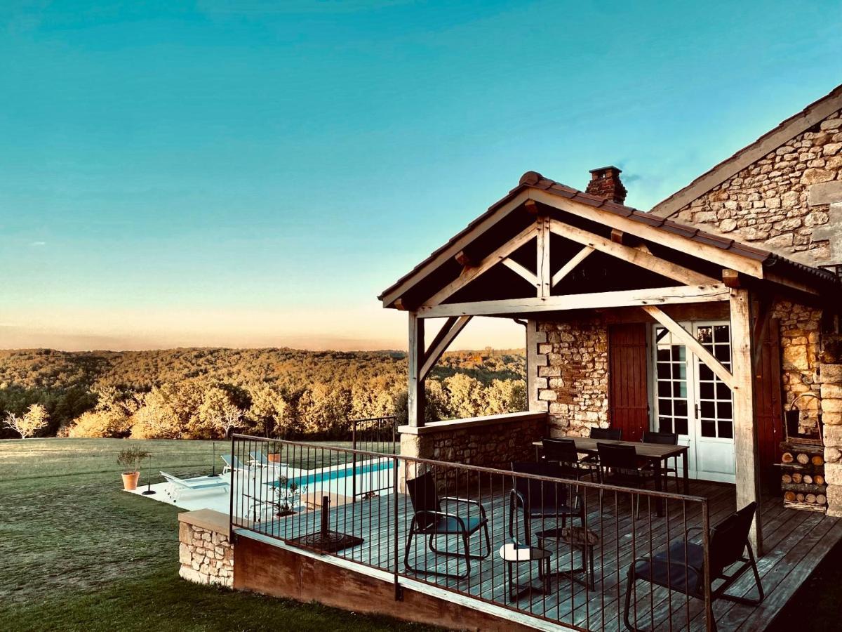 Domaine De Cazal - Gite 2 Pers Avec Piscine Au Coeur De 26 Hectares De Nature Preservee Vila Saint-Cyprien  Exterior foto